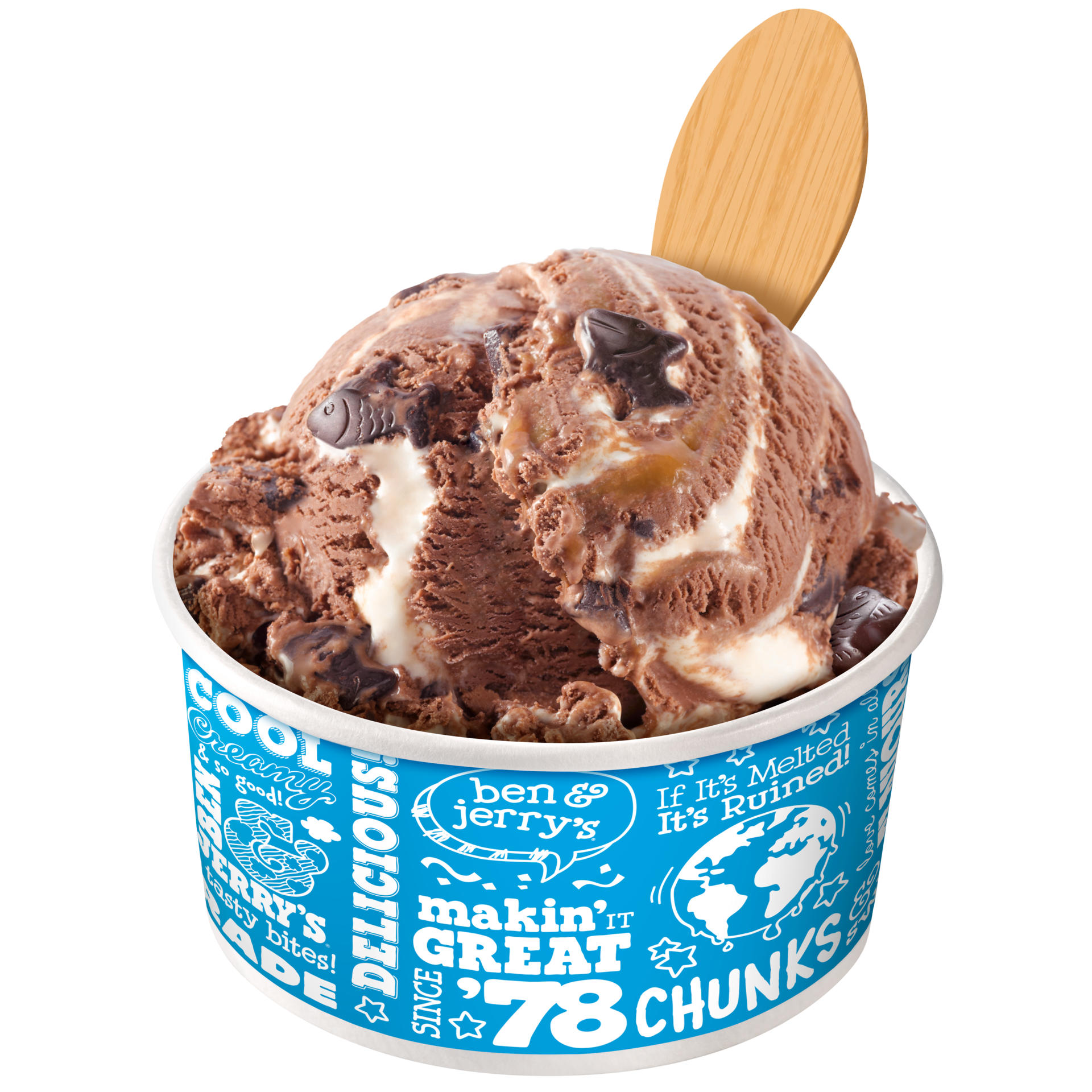 Fish food ice clearance cream